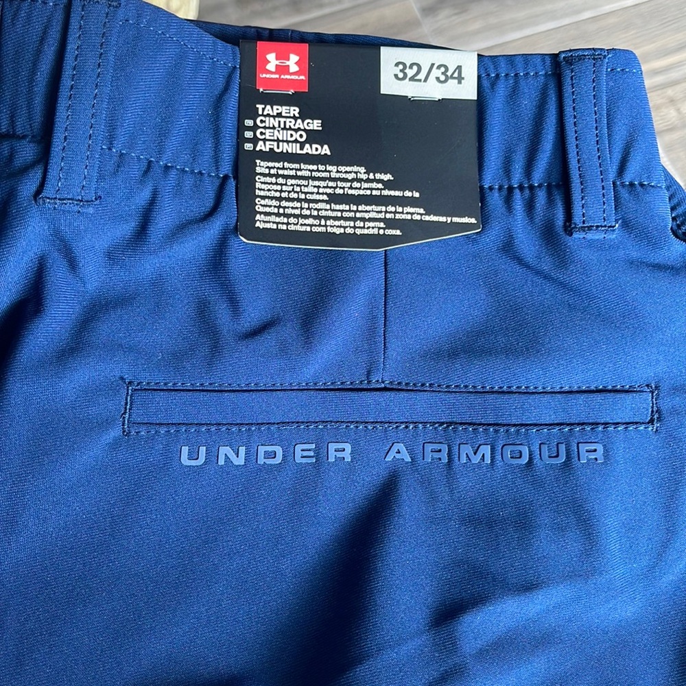 Under Armour Mens Golf Pants 32/34